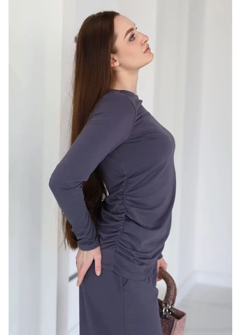 Женский базовый костюм с широкими штанами Fashion Girl Profit (386786067)