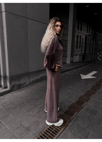 Велюровий костюм жіночий смарагдовий No Brand (362085420)