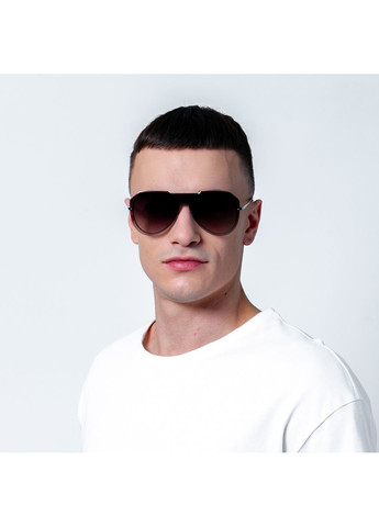 Солнцезащитные очки Авиаторы мужские 389-496 LuckyLOOK 389-496М (322846408)