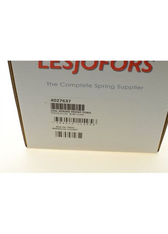Пружина (передняя) Ford Focus 2.0 ST170 02-04 (универсал/нах. зад.часть)) 4027637 (opt-om) Lesjofors (366181050)