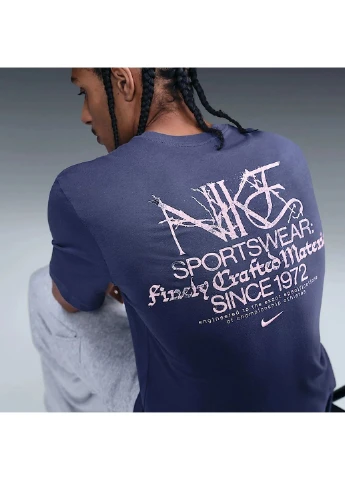 Синя футболка чоловіча oc wings blue Nike