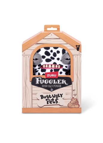 Мягкая игрушка Фуглер Далматинец Butt Ugly Pets Annoyed Alien Dalmatian 23см оригинал Fuggler (365820493)