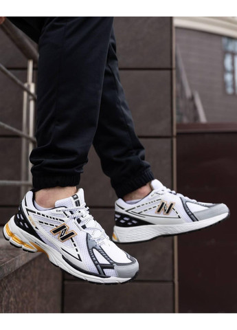 КРОСІВКИ ЖІНОЧІ NEW BALANCE 1906R WHITE GOLD SILVER BLACK НЬЮ БЕЛАНС 1906R No Brand чорні демісезони (367177043)