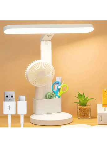 Настольная лампа с органайзером регулируемой складной конструкцией сенсорным управлением 3000мАч 28х34×13 см (480399-Prob) Unbranded (335003927)