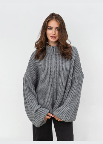 Серый зимний кардиган Romashka