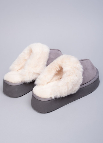 Угги женские KM1078-4 серые 344502 Power (303397136)