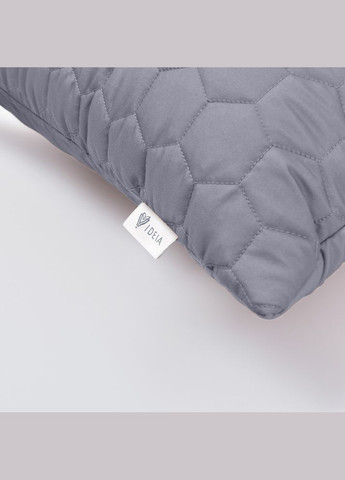 Подушка декоративная Silhouette 50х50 см антиаллергенное серое волокно IDEIA (342398891)