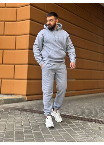 Теплий чоловічий костюм із капюшоном Fashion (369327128)