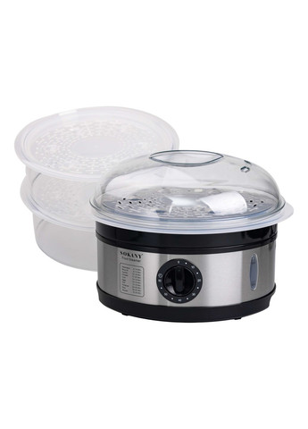 Пароварка электрическая SK-07018 трехуровневая 11 литров Sokany (328440654)
