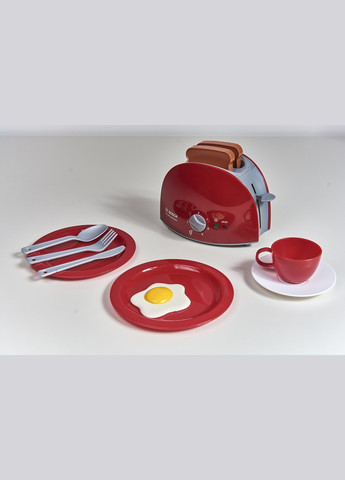 Іграшковий набір для сніданку Klein з тостером, кавоваркою, чайником та імітацією їжі 9564 (9048) Bosch (263433637)
