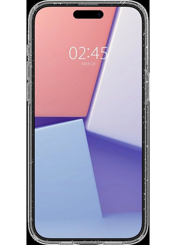 Чохол для Apple iPhone 15 Pro Liquid Crystal Glitter Crystal Quartz (ACS06701) Spigen (360416905)