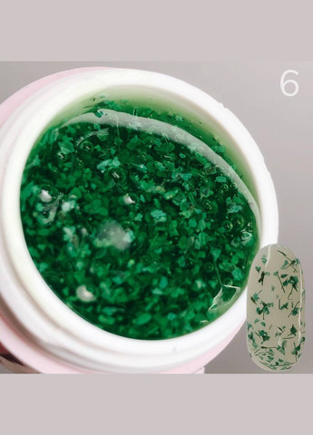 Цветочный гель для дизайна ногтей с сухоцветами ТМ " " 5 гр. Saga (342376504)