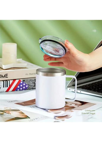 Чашка с подогревом ThermoHub 15W с LED индикатором 330 мл (40021321-08) TheGeneral (317311033)