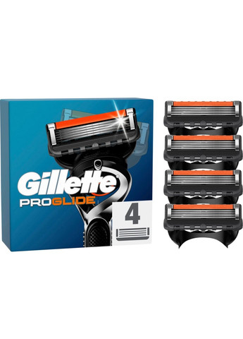 Змінні касети для гоління ProGlide 4 шт Gillette (317298874)