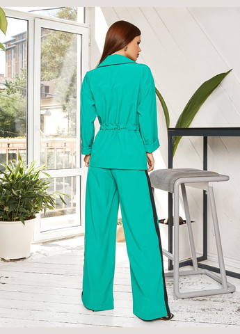 Трендовый брючный костюм на кулиске No Brand (322886759)