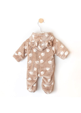 Комбинезон цвета мокко с капюшоном Dexter`s на подкладке lapki dexter's (300277819)