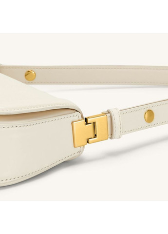 Сумка-багет Joy белого цвета с премиум экокожи с регулируемым ремнем. JW PEI (362588092)