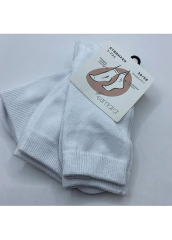 Білі набір жіночих шкарпеток Esmara (354820852)