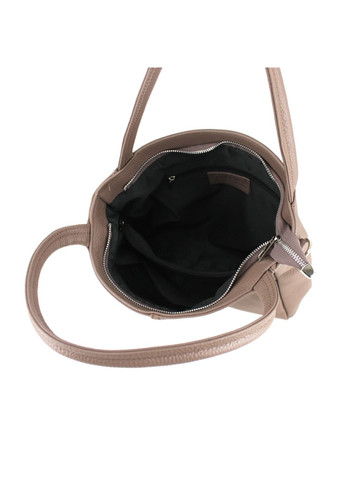 Женская сумка из натуральной кожи Borsacomoda 853053 коричневая Voila (348418768)