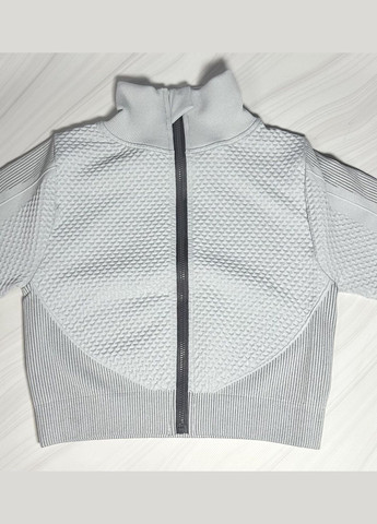 Спортивний комплект (костюм для фітнесу), легінси без пуш-ап + рашгард на блискавці No Brand (322767658)