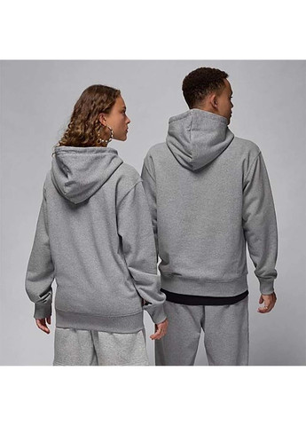 Мужское Худи MJ FLT FLC PO Серый Jordan (367596983)