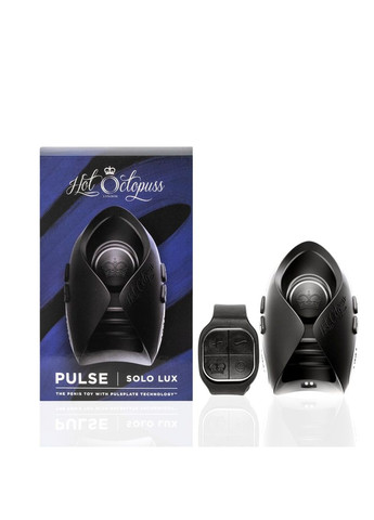 Мастурбатор PULSE SOLO LUX, пульсація, використання без рук Hot Octopuss (296492124)