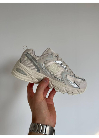 КРОСІВКИ ЖІНОЧІ NEW BALANCE 530 BEIGE V3 НЬЮ БЕЛАНС 530 No Brand бежеві демісезони (369392201)