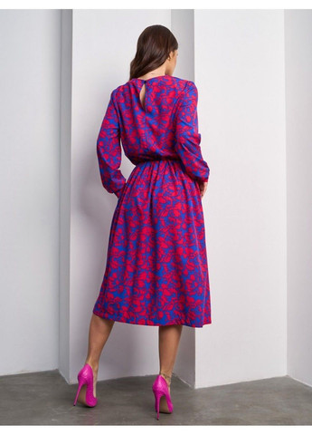 Синее повседневный платье issa pus 14475 синий ISSA PLUS