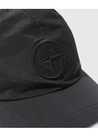 Кепка мужская чёрная Stone Island No Brand (390983879)