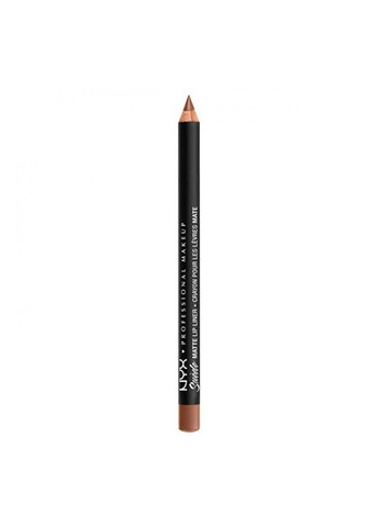 Матовий олівець для губ Suede Matte Lip Liner 1 г Soft Spoken (SMLL04) NYX Professional Makeup (279364140)