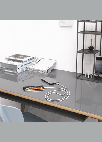 Кабель для зарядки Lightning Apple BX30 |1м| Чорний Borofone (337350424)