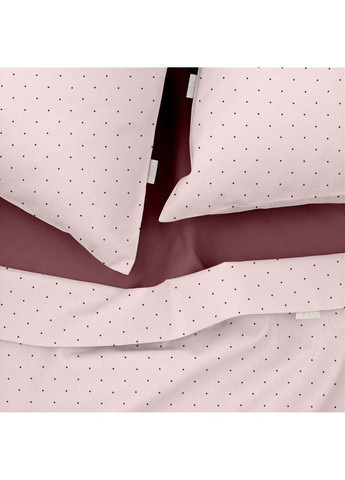 Двоспальна постіль з простирадлом на гумці Mini Dots CS24 180х220 см Cosas (307475720)