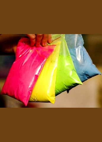 Краска Холи Holi Fest набор 200 пакетов пакеты 50 грамм 10 цветов No Brand (331738705)
