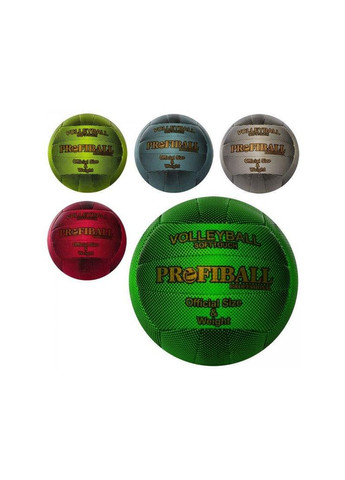 Волейбольный мяч 1140ABCDE, детский мяч PU, 2 слоя, ручная работа, для детей и взрослых, спорт, Metr+ Profiball (301648573)