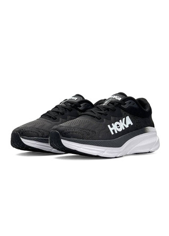 Чорно-білі Літні кросівки чоловічі hoka No Brand Challenger ART 7 Black White