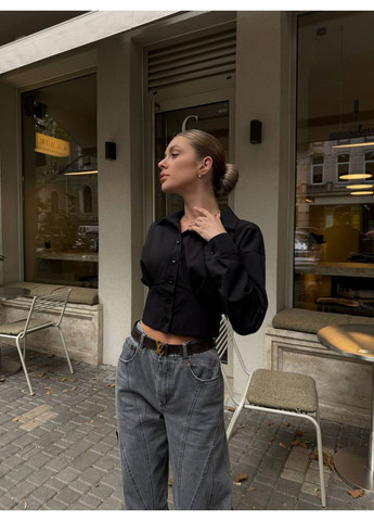 Черная рубашка Osoblyva