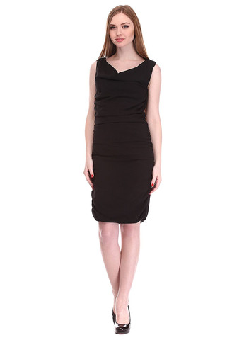 Черное повседневный платье черный Fornarina однотонное