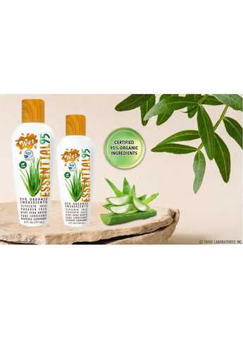 Лубрикант с экстрактом алоэ Essential 95, на водной основе, 118 м Wet (347299349)