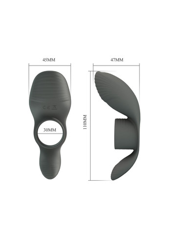 Эрекционное кольцо - Pretty Love Master Ring Cock Ring Black LyBaile (322184093)