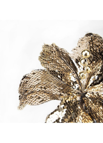 Декоративна квітка Блиск паєток Золотий (6018-040) ELISEY (370163066)