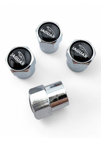 Колпачки на ниппель металлические (4 шт.) Jaguar (354698545)