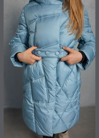 Комбінована зимня пальто ейлін джинсовий Cvetkov Эйлин