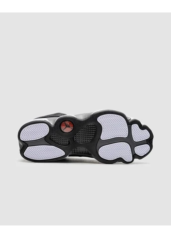Чорні кросівки чоловічі nike air jordan 13 retro black flint найк аір джордан чорні демісезон No Brand