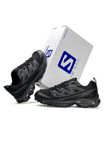 Чорні Осінні кросівки чоловічі salomon black grey No Brand XT-6 EXPANSE All