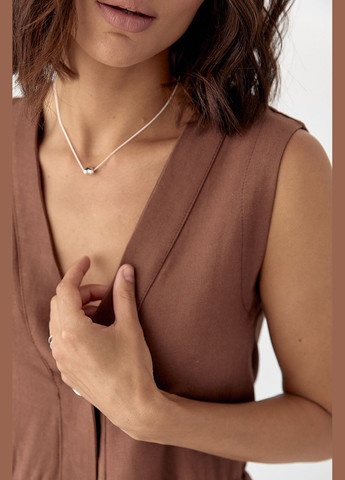 КЛАСИЧНИЙ КОСТЮМ ІЗ ЖИЛЕТКОЮ З ОБОРКАМИ ТА ШТАНАМИ Lurex (338216105)