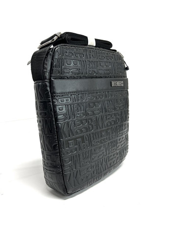 Чоловіча сумка Bikk з еко-шкіри PU1107-3 чорна 24х20х5 No Brand (372744507)
