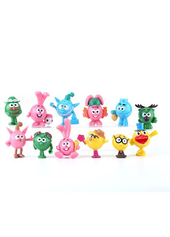 Смешарики фигурки Smeshariki детские фигурки игрушки для детей 12шт 6см Shantou (290708199)