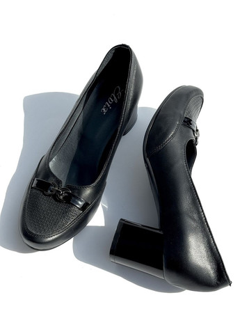 Elvix Туфлі чорний з натуральна шкіра, — (315517341)