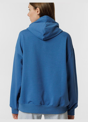 Жіночий худі оверсайз колір індіго CB-00216242 Yuki (309000520)