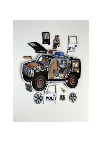 Пазл-сортер "Полиция", 25 деталей Ань-Янь (318017266)